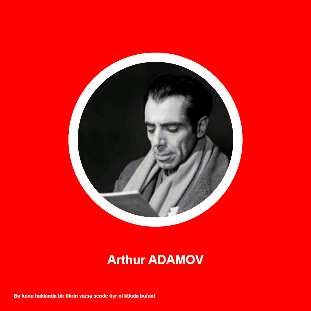 Arthur ADAMOV